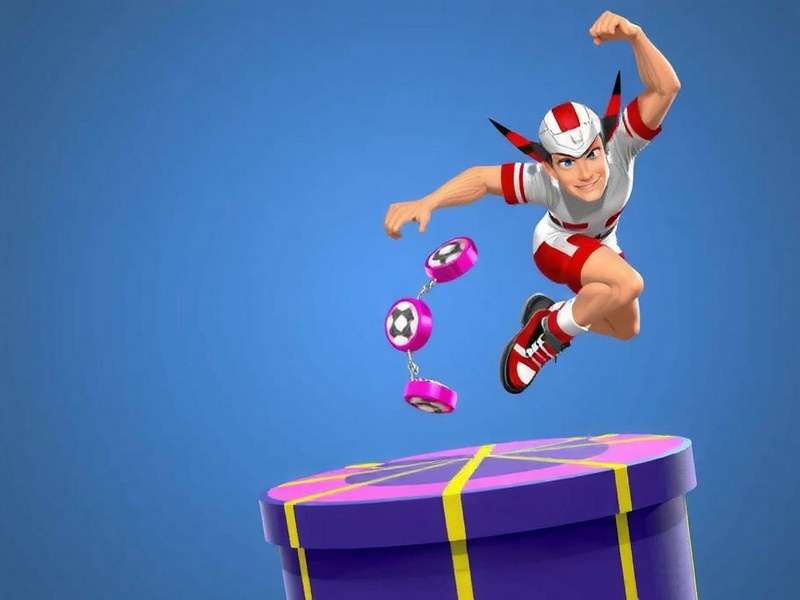 Extreme Spin Hero pro player demonstrating the spin-jump combo